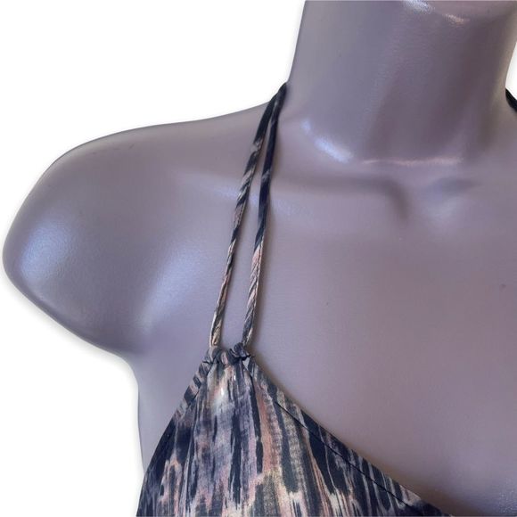 Rebecca Minkoff silk pattern multicolored strap top small - Picture 5 of 8